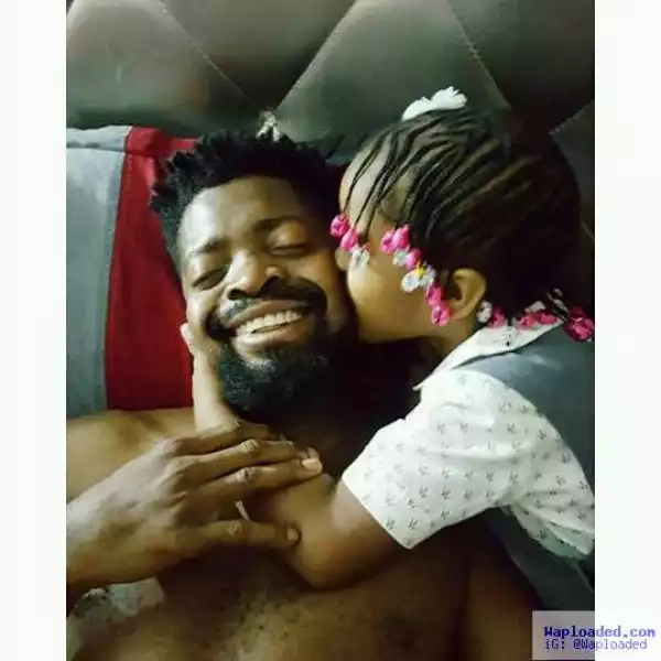 Photo: Basketmouth Shares Tender Moment With His Daughter